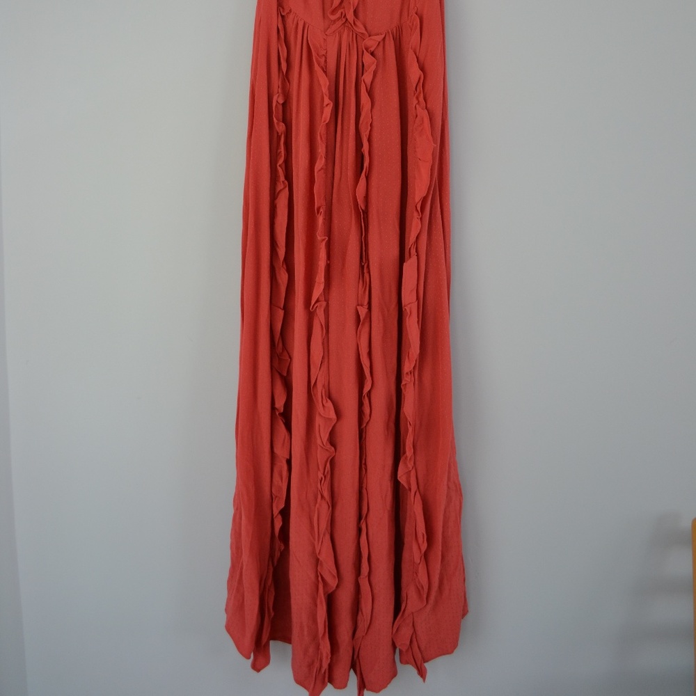 Beautiful Ruffled Maxi Dress - Picture 3 of 4